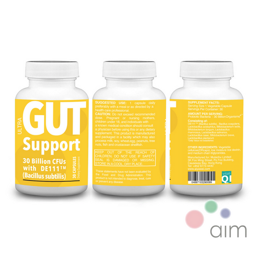 Gut Support </p>腸道益生菌配方(30粒)